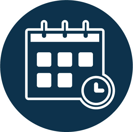 If needed change<br>products or delivery<br>frequency